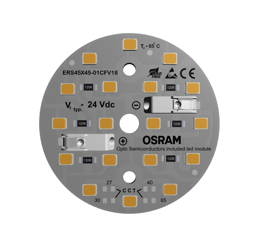 ERS45X45-01CFV18 Yuvarlak LED modül