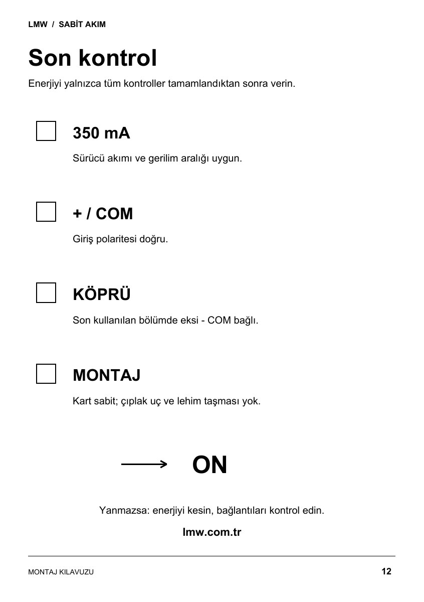 Sabit akım · 12 / 16